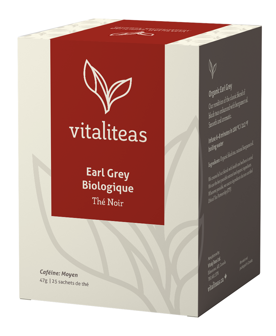 Vitaliteas - Black Tea - Organic Earl Grey