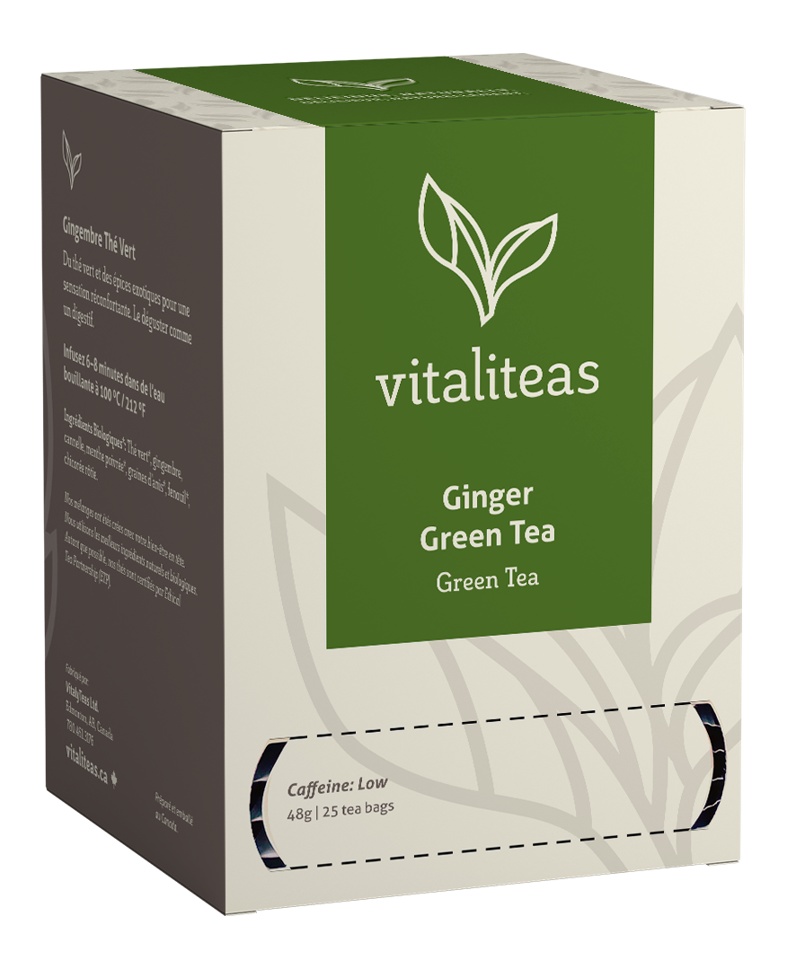 Vitaliteas - Ginger Green Tea
