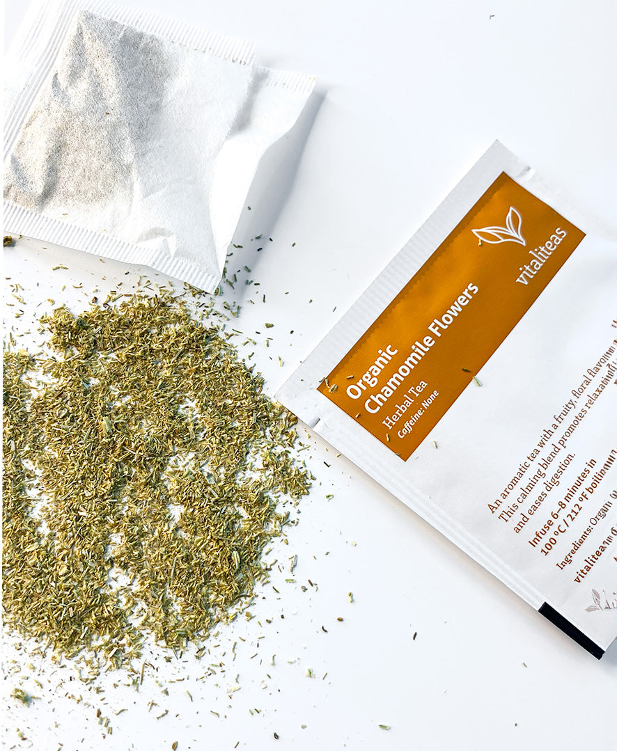 Vitaliteas - Herbal Tea - Organic Chamomile Flowers