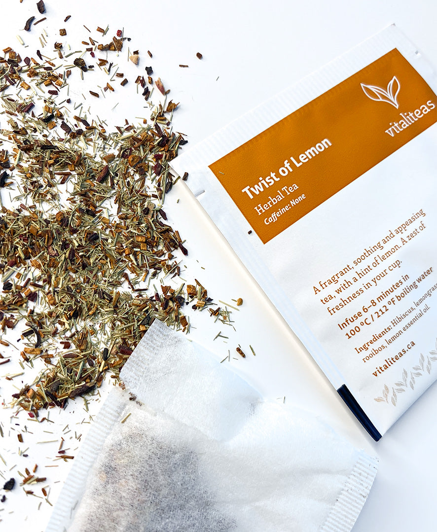 Vitaliteas Herbal Tea - Twist of Lemon