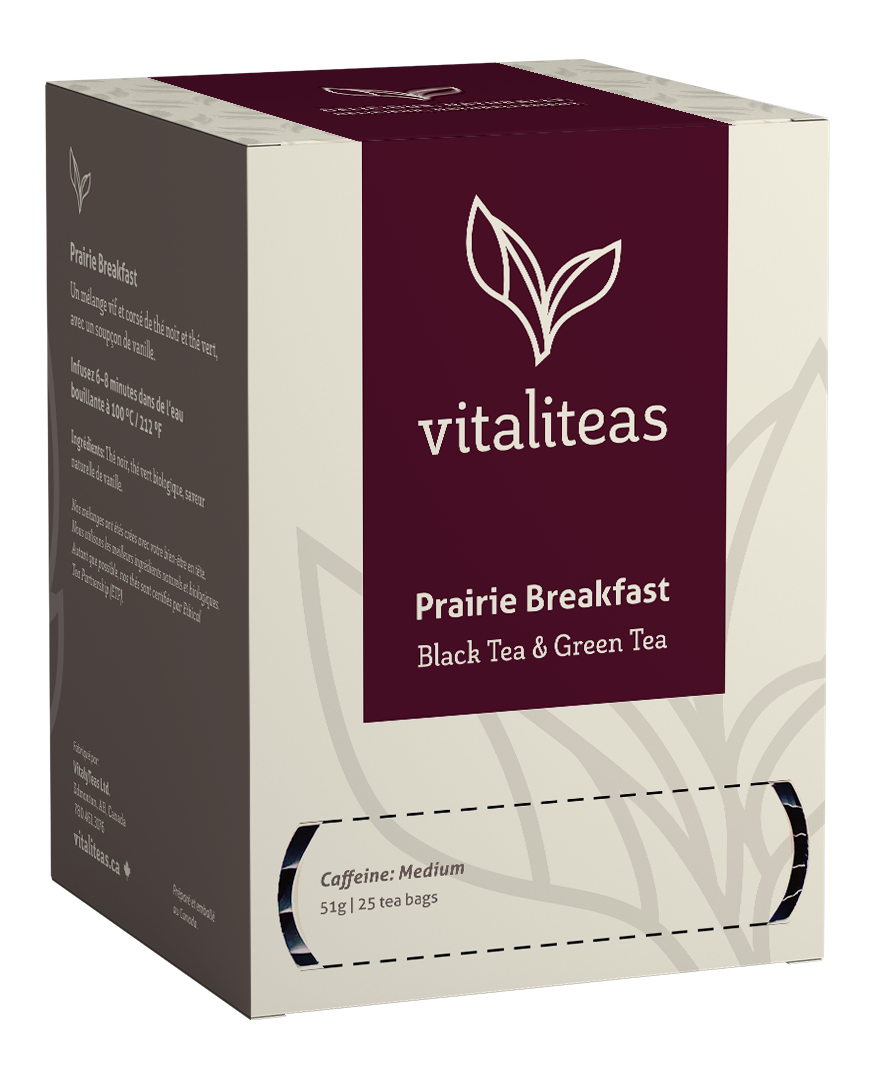 Vitaliteas - Black Tea & Green Tea - Prairie Breakfast