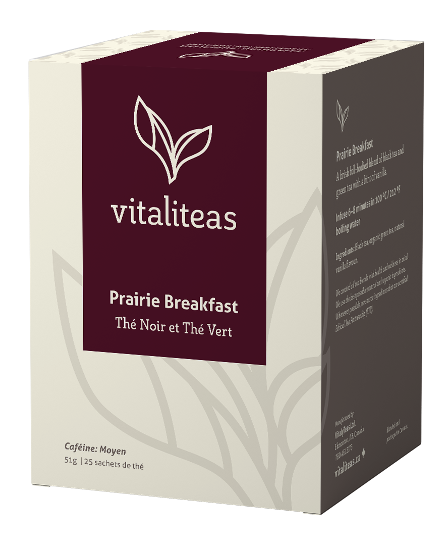 Vitaliteas - Black Tea & Green Tea - Prairie Breakfast