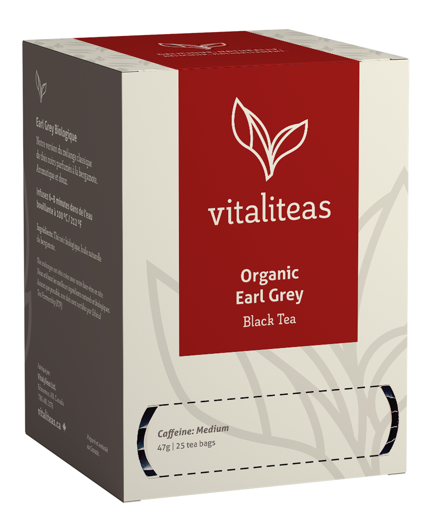 Vitaliteas - Black Tea - Organic Earl Grey