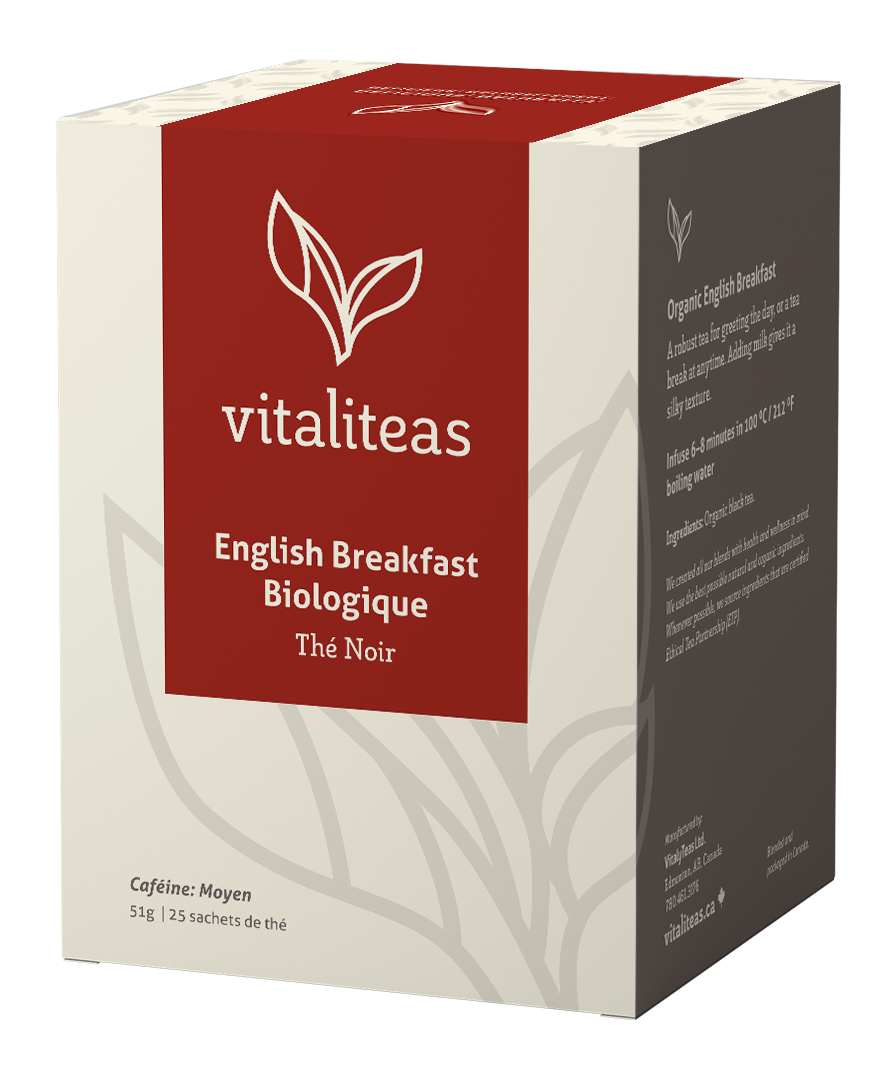 Vitaliteas - Black Tea - Organic English Breakfast