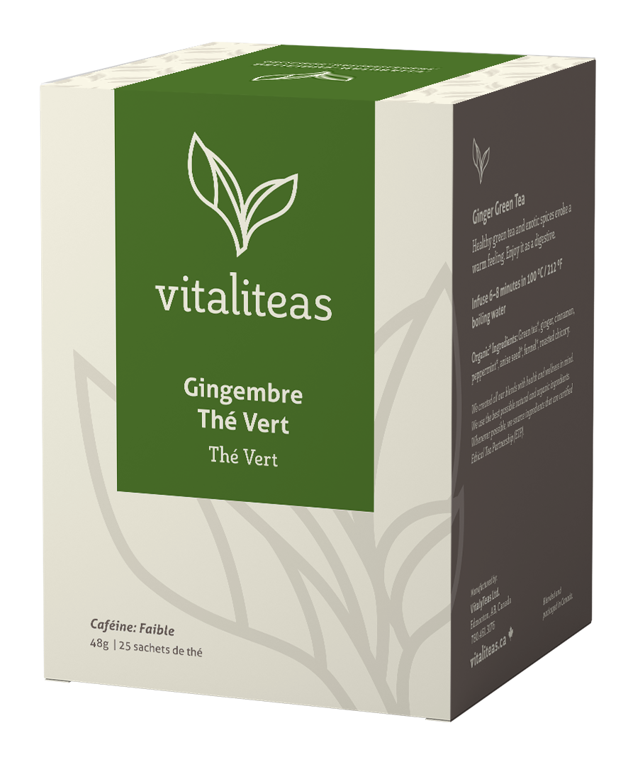 Vitaliteas - Ginger Green Tea