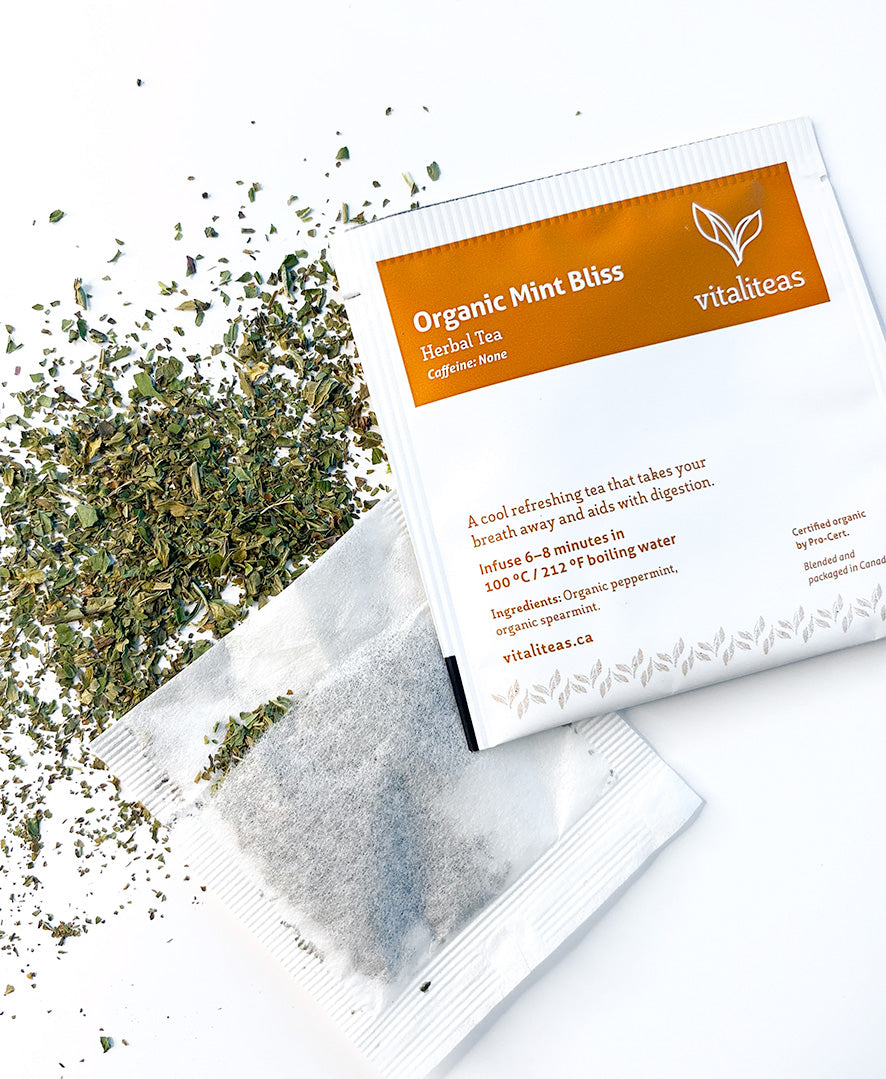 Vitaliteas - Herbal Tea - Organic Mint Bliss